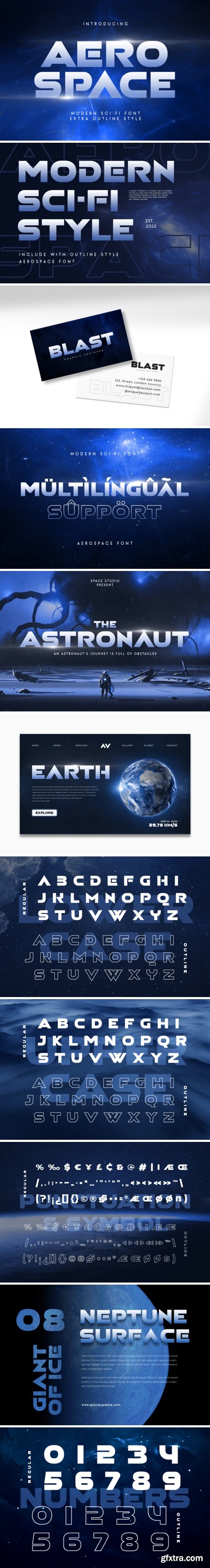 Aerospace Font