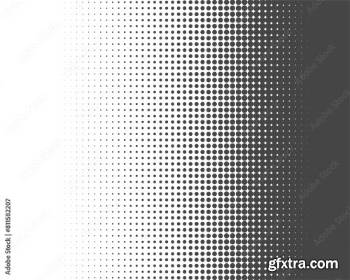 Abstract Halftone Texture Background Design 6xAI