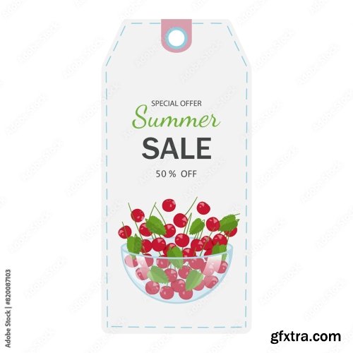 Tag With Text Summer Sale 6xAI