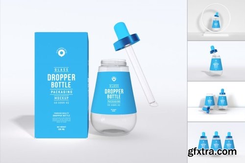 Cosmetic Packaging Mockup Collections 12xPSD