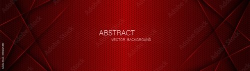 Abstract Red Steel Mesh Background With Red Glowing Lines With Free Space For Design 6xAI