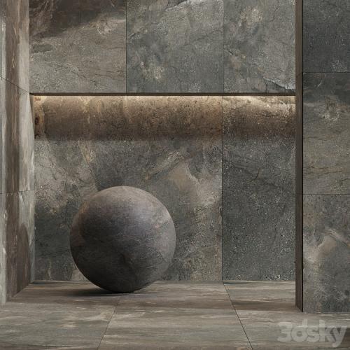 Stone Set 58 - Bundle / 2 types: Black Slate & Brown Slate / 2K