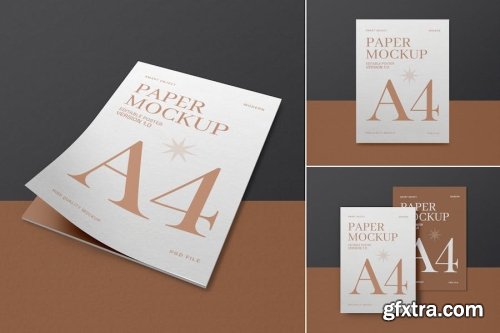 Paper Mockup Collections 10xPSD