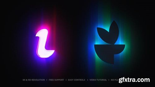 Videohive Backlight Logo Reveal 52270008