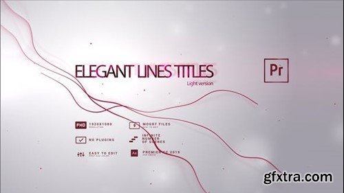 Videohive Elegant lines 52246639 Videohive Elegant lines 52246639