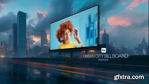 Videohive Urban City Billboard Mockups 52337459