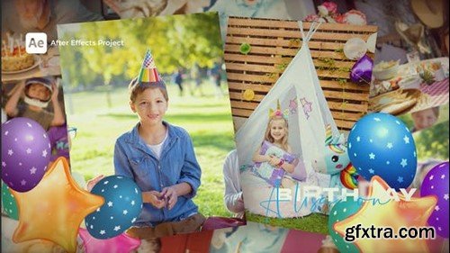 Videohive Happy Birthday Photo Slideshow 52052995 Videohive Happy Birthday Photo Slideshow 52052995