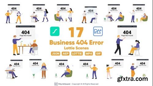 Videohive Business 404 Error Lottie Scenes 52314721 Videohive Business 404 Error Lottie Scenes 52314721