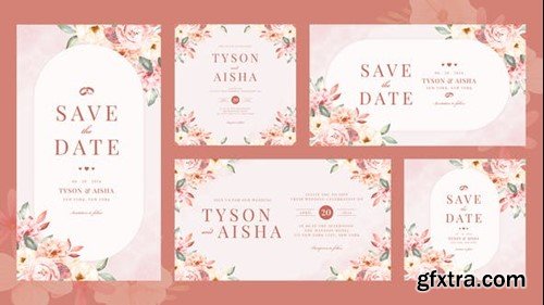 Videohive Angled Wedding Invitation 52306734 Videohive Angled Wedding Invitation 52306734
