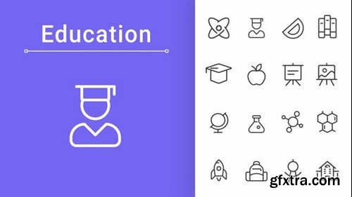 Videohive Education animation set 52294965