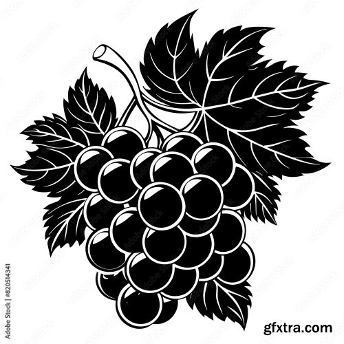 A Bunch Of Grapes 6xSVG