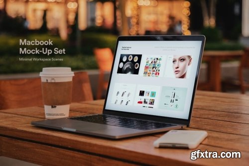 Laptop Mockup Collections #2 12xPSD
