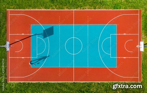Basketball Court 6xJPEG
