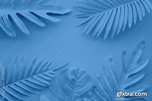 Collection Of Tropical Leaves 6xJPEG