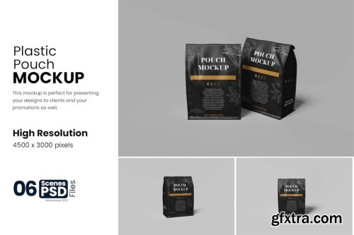 Stand-Up Pouch Mockup Collections 10xPSD
