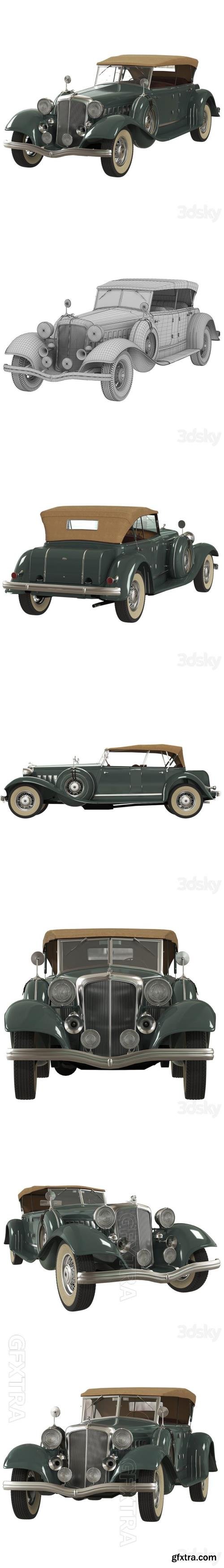 Chrysler Imperial Roadster 1932 - 3D Model