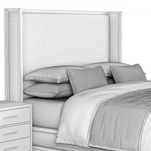 RH The French Contemporary bed