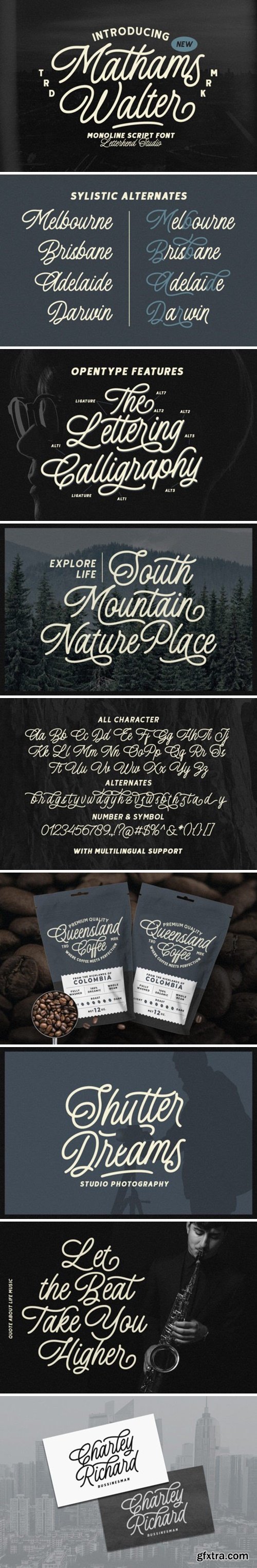Mathams Walter Font