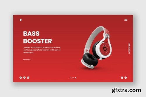 Headphone mockup Collections 11xPSD