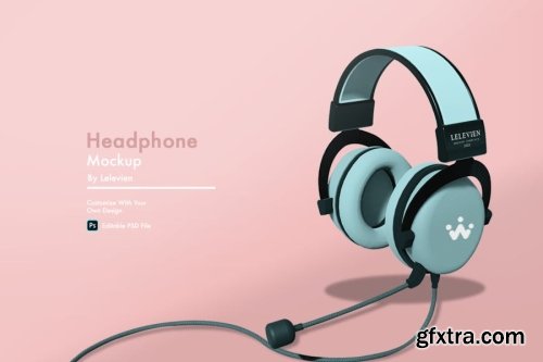 Headphone mockup Collections 11xPSD