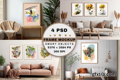 Frame Mockup Collections 9xPSD