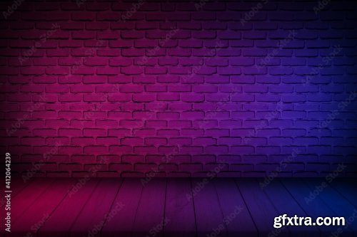 Lighting Effect Red And Blue Neon Backgrounds 6xJPEG