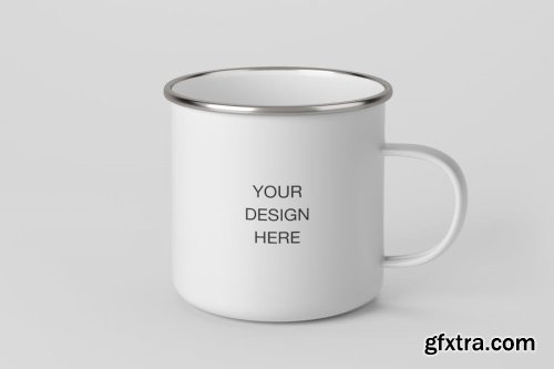 Enamel Mug Mockup Collections 12xPSD