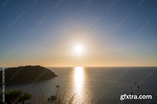 Beautiful Sunset On Andaman Sea 5xJPEG