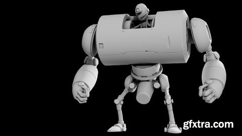 Creating a Robot Character in Maya 2022