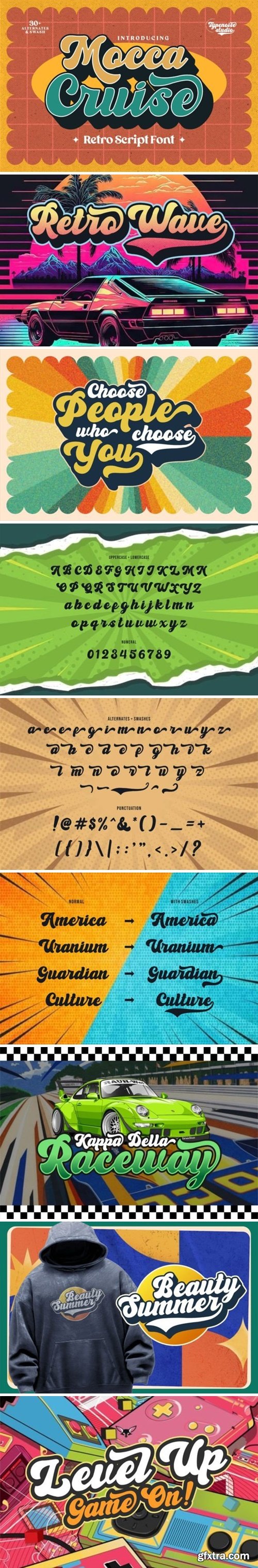 Mocca Cruise Font