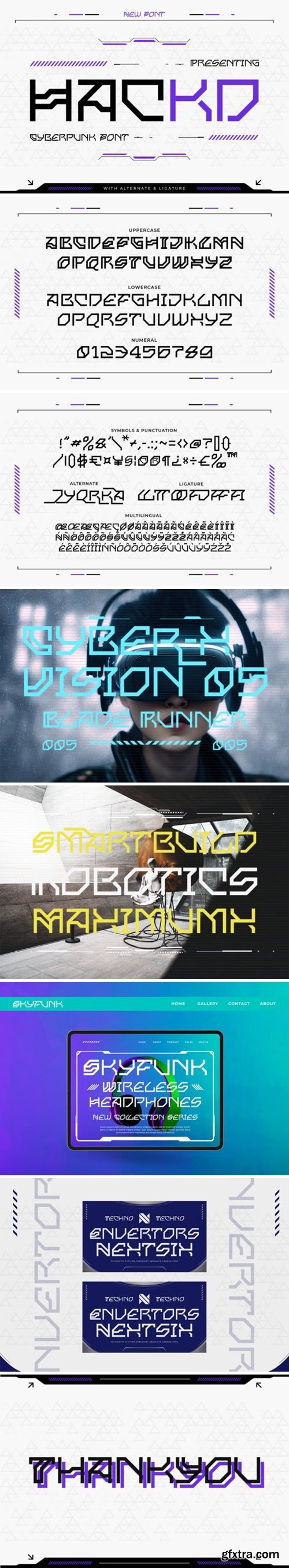 Hackd Font