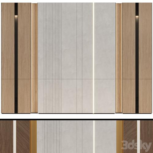 Wall panels in a modern minimalist style 4