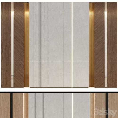 Wall panels in a modern minimalist style 4