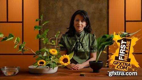Domestika - Ikebana: flower arrangement for beginners