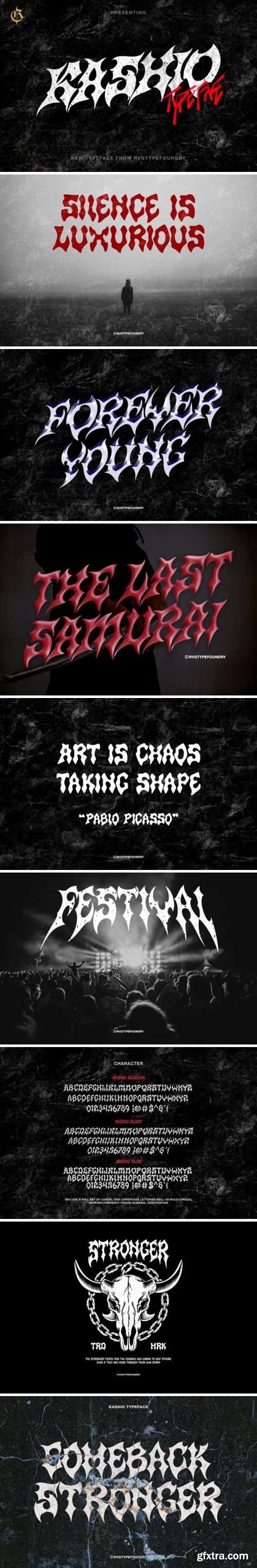 Kashio Font