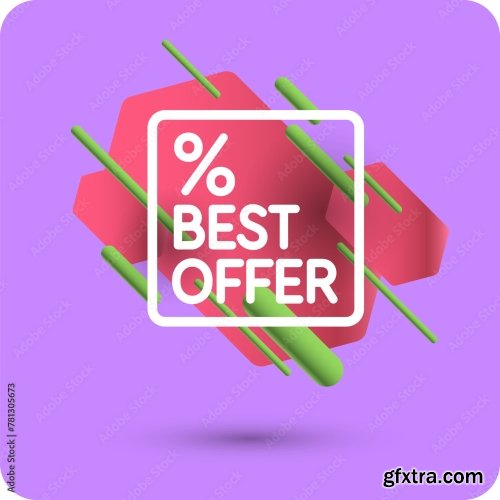 Poster For Advertising Discounts 6xAI