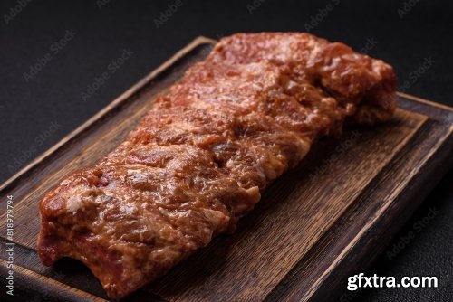 Raw Pork Ribs 6xJPEG