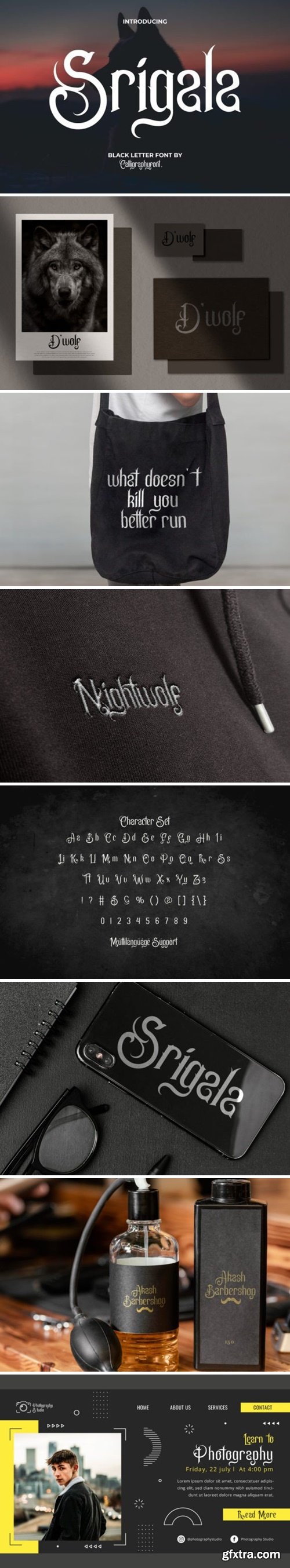 Srigala Font