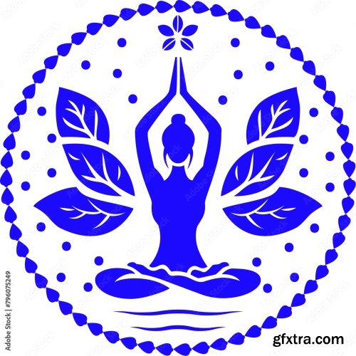 Yoga Meditation In The Lotus Position 6xAI