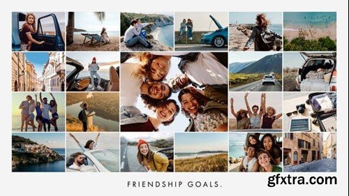 Videohive Photo Grid Video Template 52322393