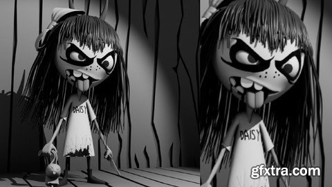 Creating a Stylized Horror Character in Maya 2022