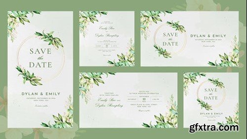 Videohive Corners Wedding Invitation 52355871