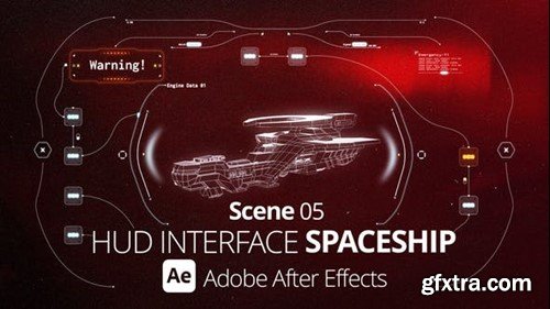 Videohive HUD Interface Spaceship 05 Ae 52354352