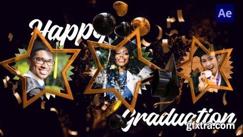 Videohive Gold Graduation Awards Intro 52344934