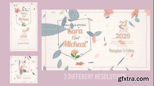 Videohive Wedding Invitation 52359852 Videohive Wedding Invitation 52359852