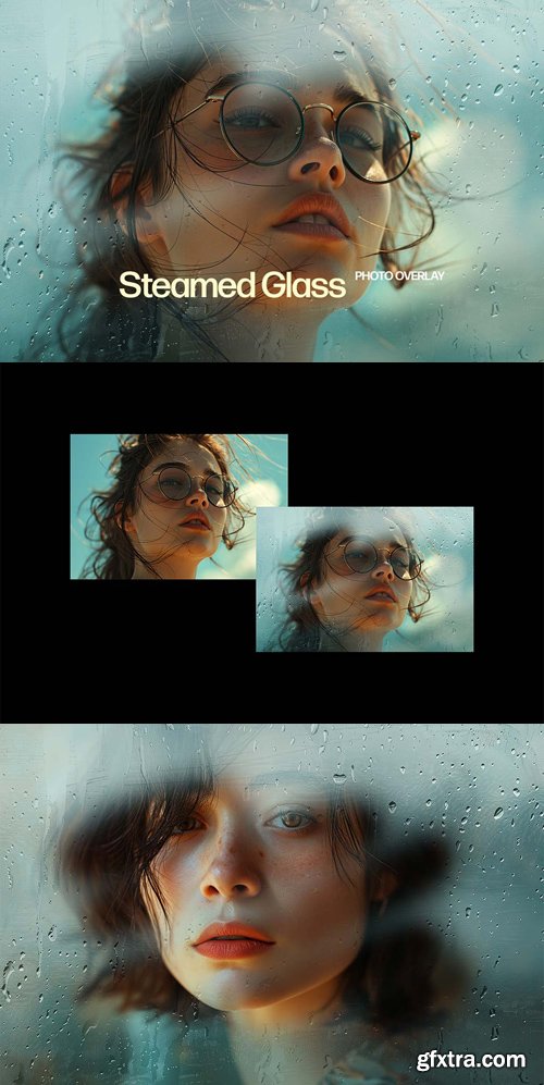 Steamed Glass Effect for Photoshop