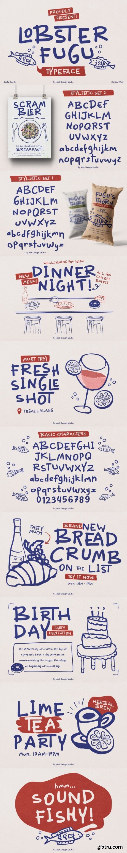 Lobster Fugu Font