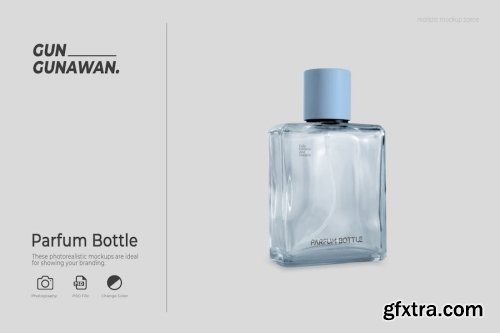 Perfume Bottle Mockup Collection 12xPSD