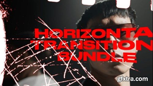 Videohive Horizontal Transitions Bundle 52388045