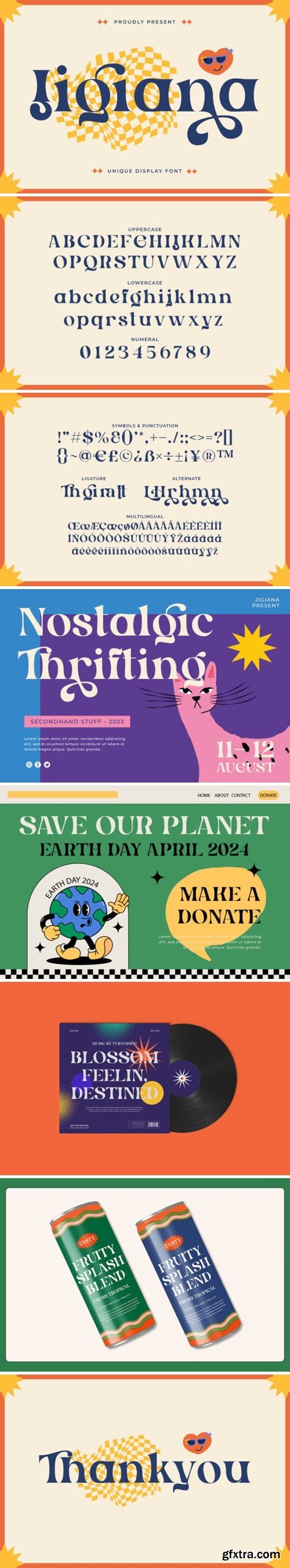 Jigiana Font